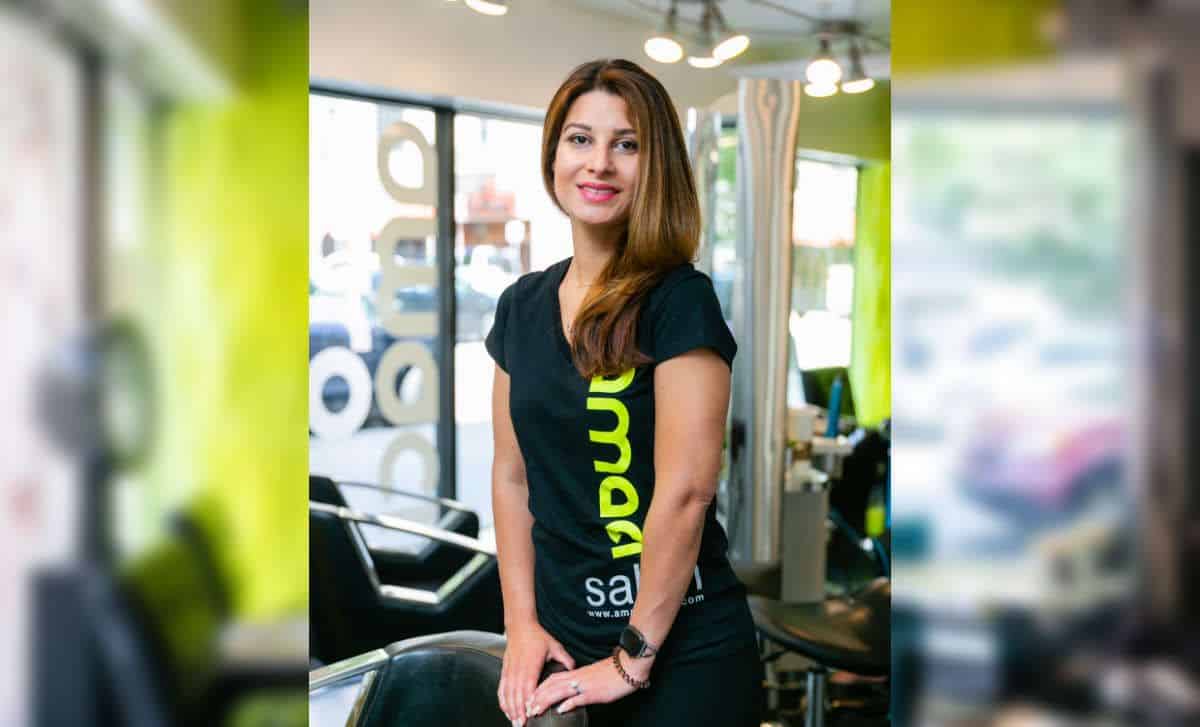 Portrait of Aretha Melo from Amaci Salon