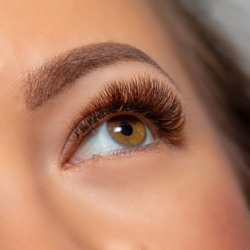 Women eye lashes, waxing, threading, & brows