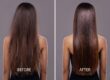 Brazilian Blowout before and after picture